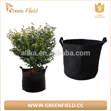 Round non woven bags, fabric tree grow bags