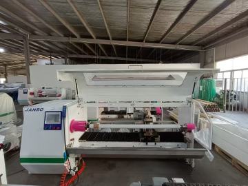 Log Rolls Tape Film Mesh Fabric Cutting Machine