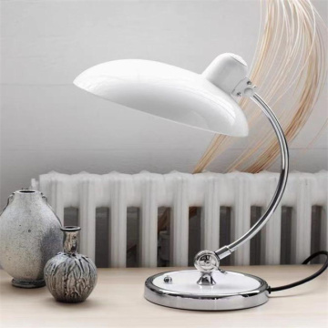 Jylighting Middle Ages Classic Moderne einfache LED -Tischlampen: Rot, weiße, schwarze Metall -Nachtlampen für Schlafzimmer