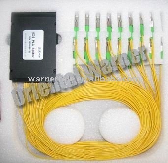 Fused FBT FTTH1*4 1*8 1*16 1*32 1*64 fiber optic PLC splitter coupler