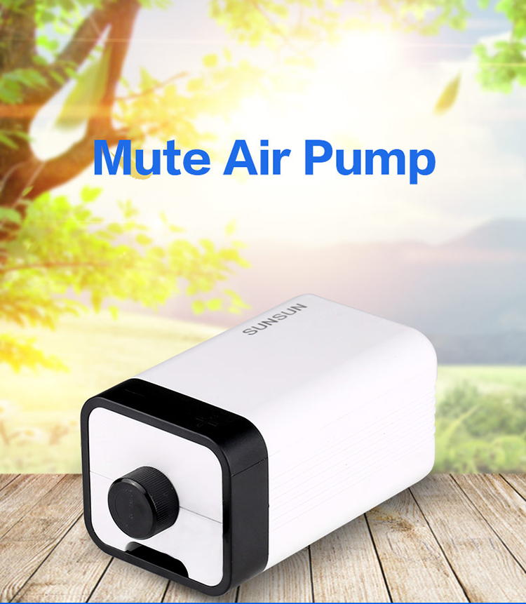 Sunsun 12V एक्वेरियम मछली टैंक हवा पंप