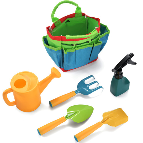 Set di kit di attrezzi da giardinaggio per bambini 6 pezzi personalizzati