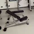 Banc de poids haltère à levage réglable au gymnase