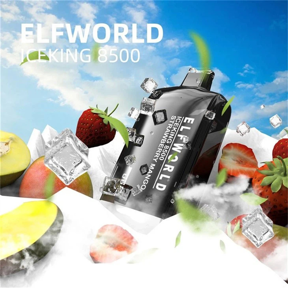 Elfworld Ice King 8500 Puffs Vape khả dụng của Pháp