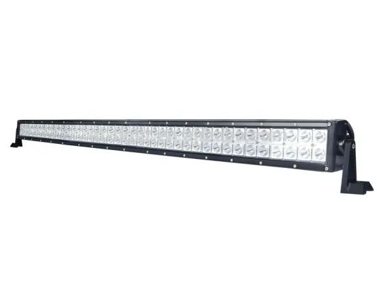 Super bright 288W 50" 300W 52" double row straight led light bar flood/spot/ combo beam for offroad truck tracktor snowmobile
