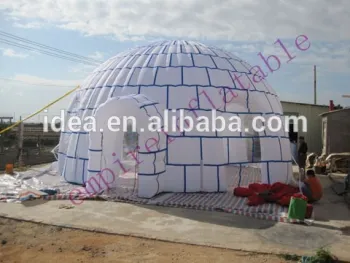 Inflatable ice cake dome tent, inflatable party tent T044