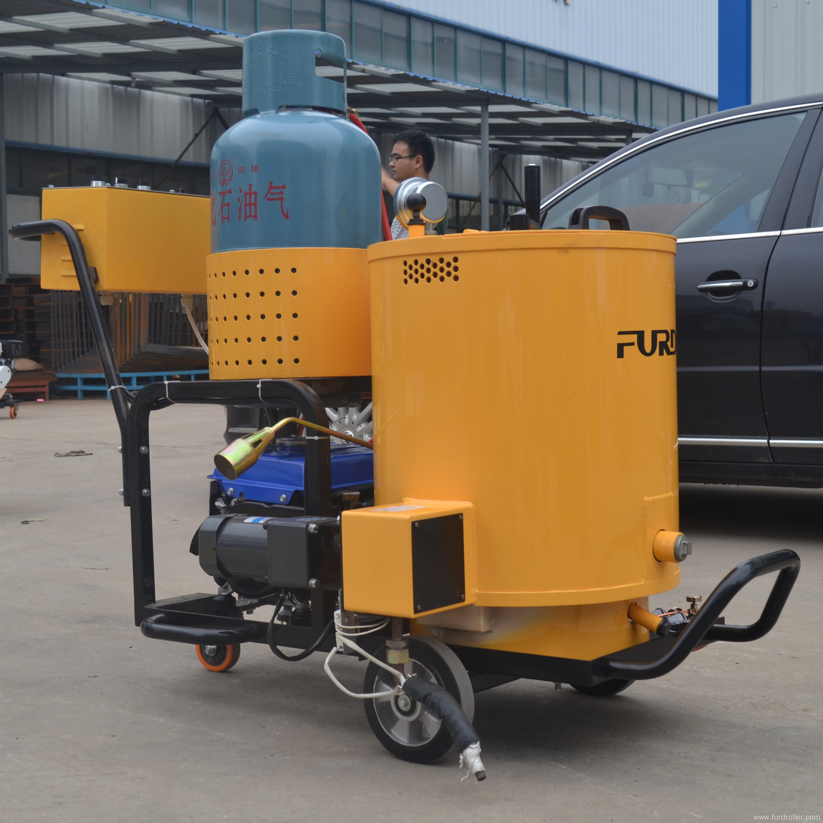 60L Road surface concrete joint sealing machine crack asphalt sealing machine FGF-60