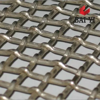 heavy duty crimped wire mesh used in industrial field