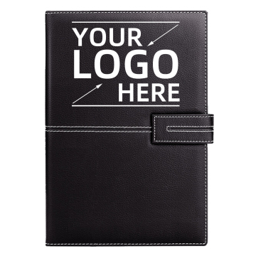 Custom Logo A5 PU Leather Diary Planner with Magnetic Buckle