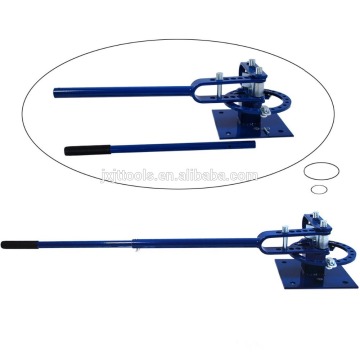 Hand pipe bender rods and bars with this heavy duty bar bender