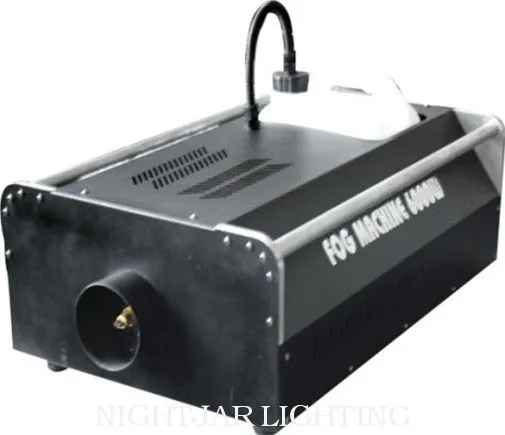 6000w Remote / Manual Control Stage Fog Machine With 10 Meters Smoke Distance