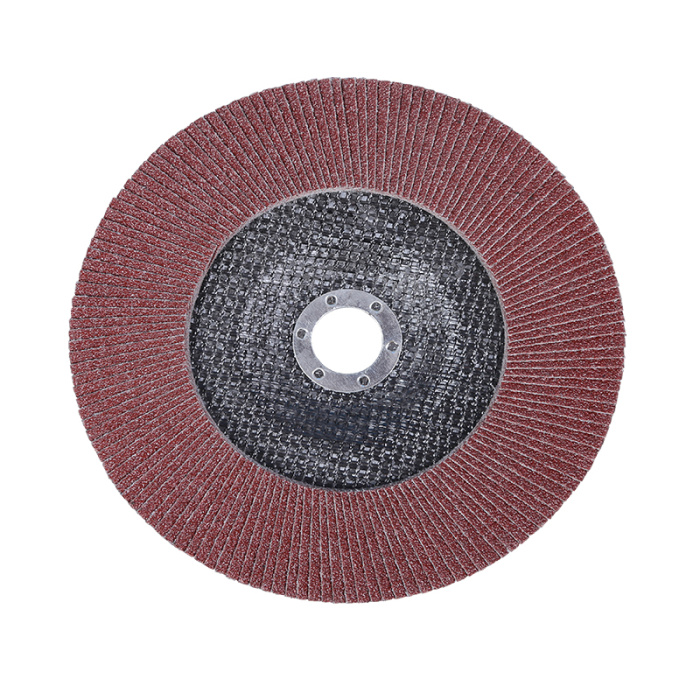 Disco de rueda de aleta abrasiva para pulido de metal