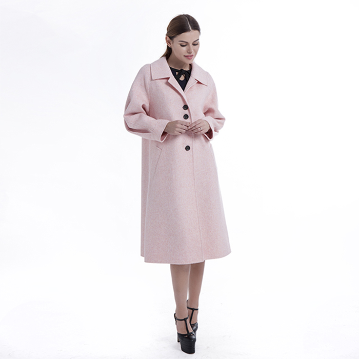 New styles pink winter coat 