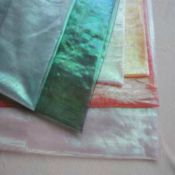 Iridescent Pearl Organza Fabric