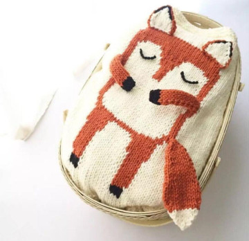 New Design Baby Knitting Blankets Animal Printed Pure Crochet Bedding Swaddle Baby Minky Blankets