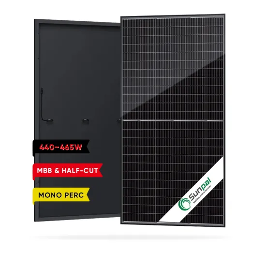 Full Black Solar Panels 450-465W for Roofing - Europe Warehouse Price