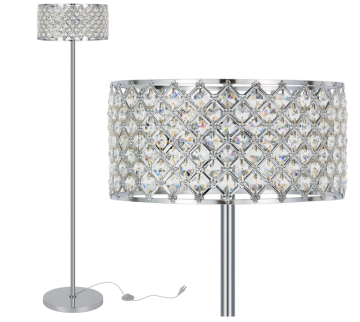 Modern Bedroom Vertical Corner Decorative Floor Standing Lamp with Factory Price