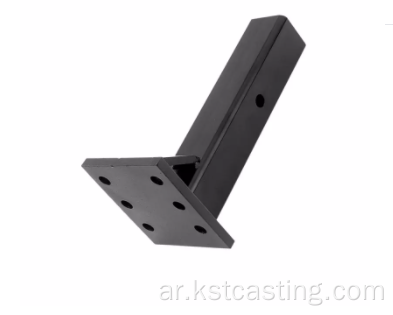 مقطورة Hitch Pintle Hook Plate 2 &quot;مستقبل بوصة