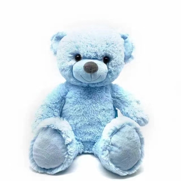 Penyesuaian beruang teddy plush biru
