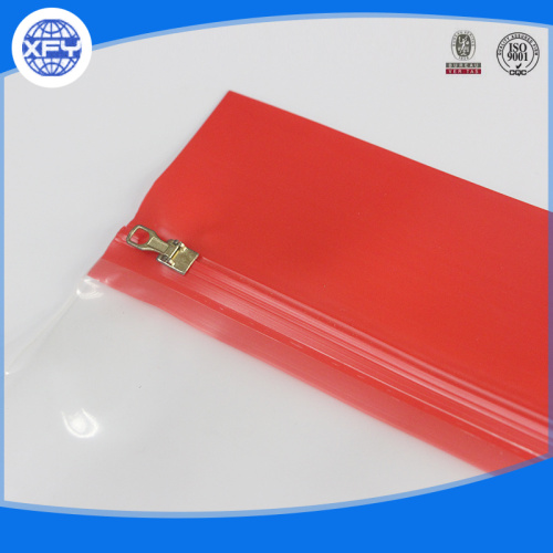 Wholesale Printing PVC Zipper Opening Plastic Bag