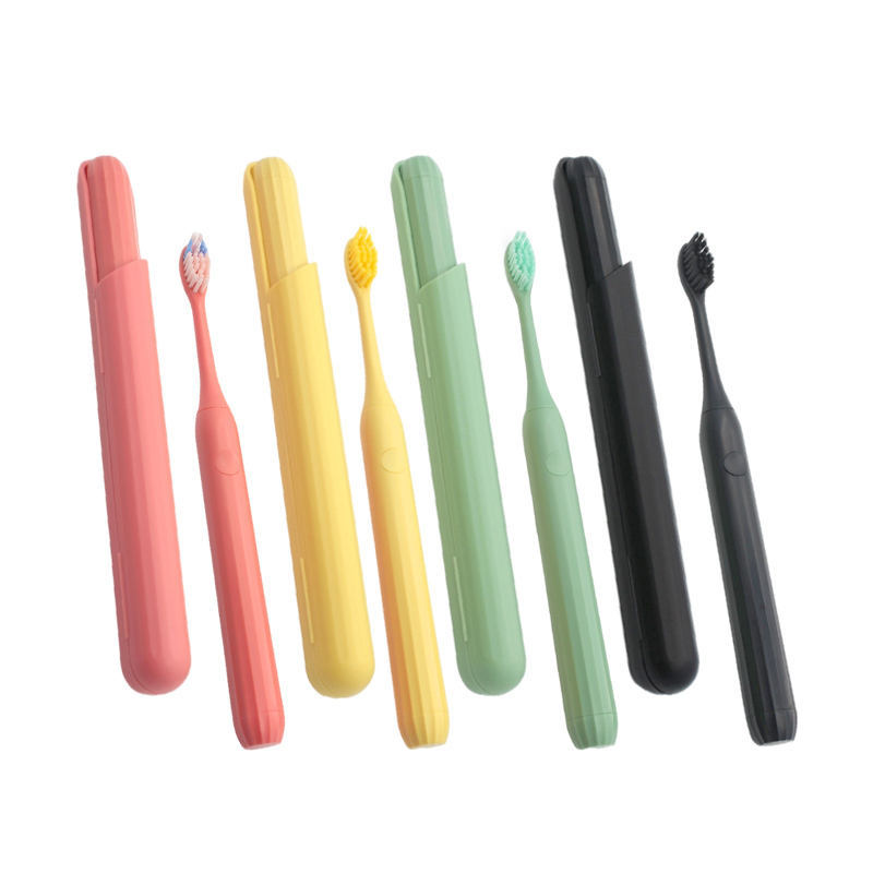 Portable Battery Powered Travel Soft Brush Sonic Electric Toothbrush 3 Modes Daily Use Electric Toothbrush
