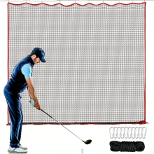 Barrera de alto impacto de red de práctica de golf de 10x10 pies