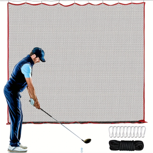 Barrera de alto impacto de red de práctica de golf de 10x10 pies