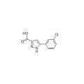 5-(3-Chlorophenyl)-1H-Pyrazole-3-Carboxylic 산 CAS 595610-50-7