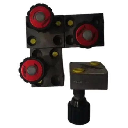 Original HYDAC Throttle Valve DVP-06-01.1: A Reliable One-Way Manual Shut-Off Valve