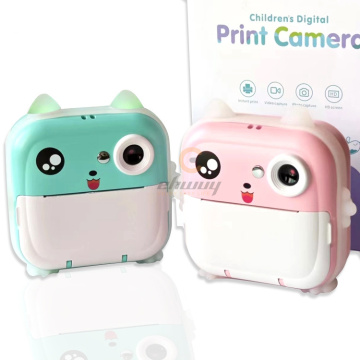 Mini Portable 1080P Digital Photo Video Camera with Selfie Function and Instant Printing