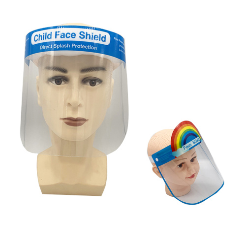 Plastic Face Shield Disposable safety transparent plastic face shield Supplier