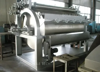Yeast rotary drum scraper dryer Rotary drum flaker