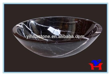 Black Marquina Marble Sink