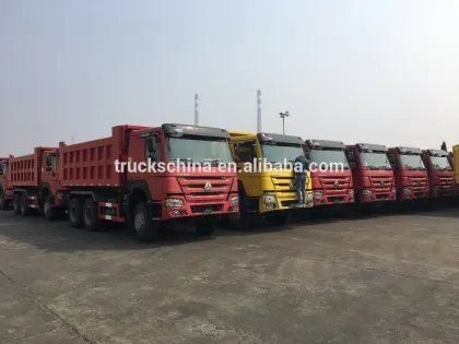 Sinotruk Howo Truck Delaers Truck Dump hyva dumper truck