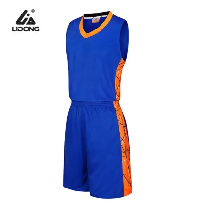 Custom school men basketball uniform design wholesale