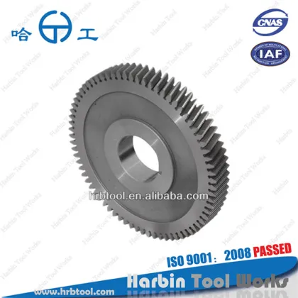 Gear shaving cutters, ISO9001, 5 or 15 degree Helix angle, helix