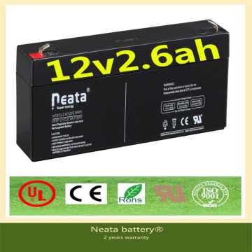 Neata Battery12V 2.6AH Deep Cycle battery