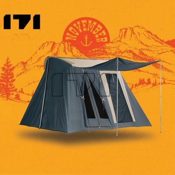 Neues Design Mountain Wanderer Camping Zelt - Transparentes SUV -Dach Campingzelt