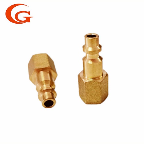 Plugue de acoplador de ar de conexão rápida de latão 1/4NPT