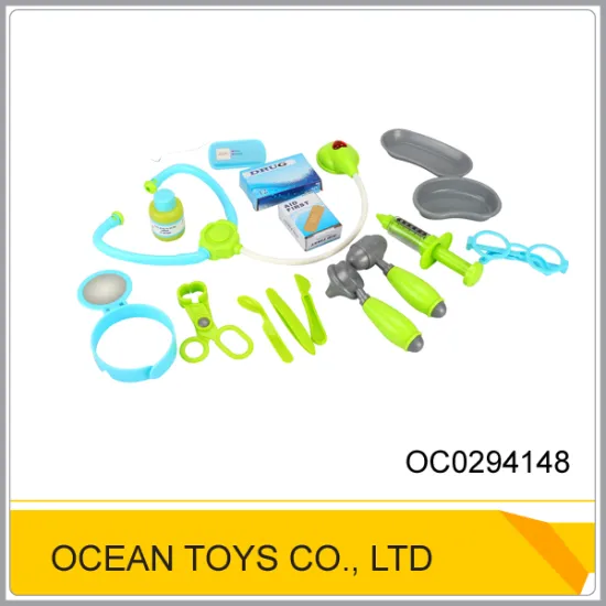 Kids educational plastic doctor play set OC0294148