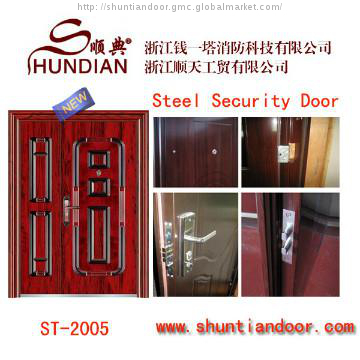 Exterior Steel Security Door SD-2005