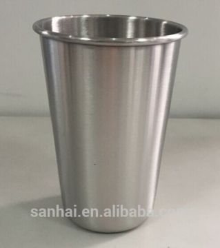 Popular 16oz stainless steel cold brew beer pint cup