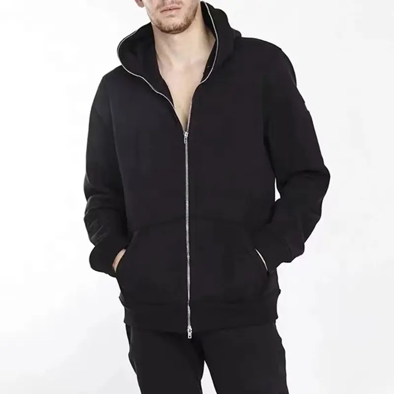 Fashion Leisure Zipper Coat avec logo personnalisable