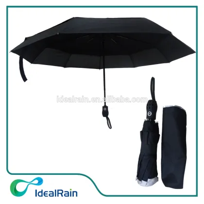double layer easy open windproof tough umbrella for rain