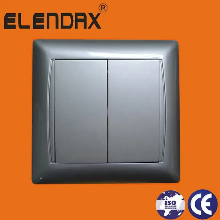 Sakelar Dinding Listrik Flush Mounted Gaya Jerman (F6001)