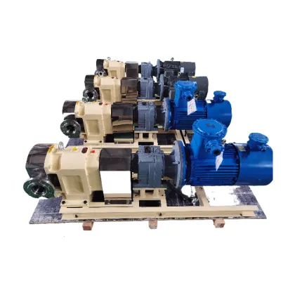 3-2RP Cam Type Double Rotor Pump Screw Food Hygiene Rotor Pump