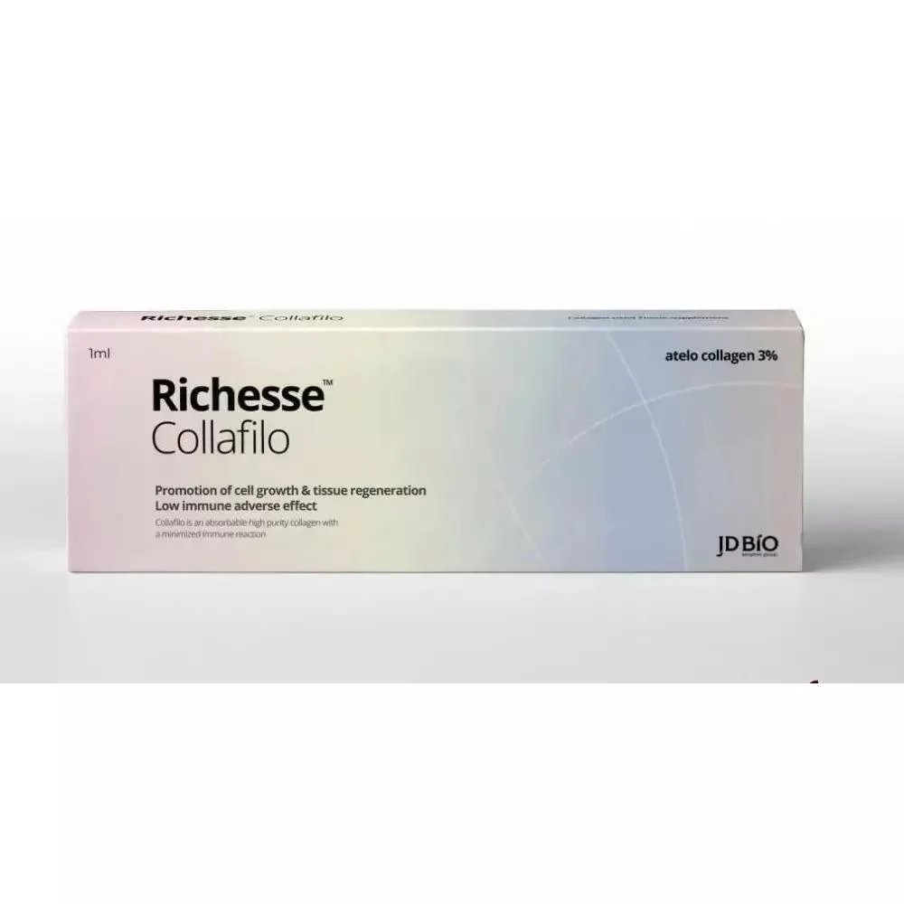 RICHESSE Collafilo Whiterissement du visage Chirginage du visage Collagène facial Injection des yeux autour du sac d'œil Cercle foncé