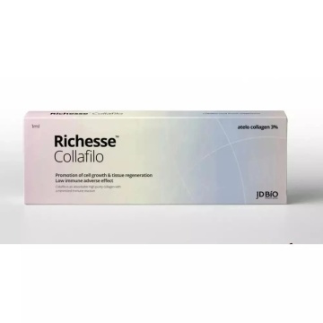 Richesse Collafilo Piel blanqueadora Piel facial Whitening Facial Collágen Inyección ojos alrededor de la bolsa del ojo Círculo oscuro