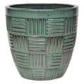 Dekorasyon na Ceramic Pot na May Drainage