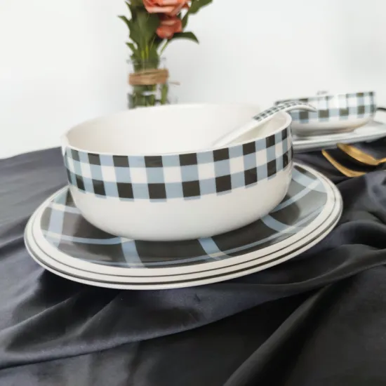 2020 New Nordic style fresh fashionable gray ceramic bowl daily use rice bowl fruit bowl